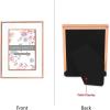 imageLaura Ashley 5x7 White Enamel Picture Frame Gold Metal Edge with Easel for Countertop Counterspace Tabletop Display Bookshelf Desk Wall Dcor Photo GalleryWhite W Rose Gold