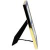 imageLaura Ashley 5x7 White Enamel Picture Frame Gold Metal Edge with Easel for Countertop Counterspace Tabletop Display Bookshelf Desk Wall Dcor Photo GalleryNavy W Gold
