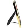 imageLaura Ashley 5x7 White Enamel Picture Frame Gold Metal Edge with Easel for Countertop Counterspace Tabletop Display Bookshelf Desk Wall Dcor Photo GalleryBlack W Gold