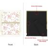 imageLaura Ashley 5x7 White Enamel Picture Frame Gold Metal Edge with Easel for Countertop Counterspace Tabletop Display Bookshelf Desk Wall Dcor Photo GalleryWhite W Gold