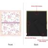 imageLaura Ashley 5x7 White Enamel Picture Frame Gold Metal Edge with Easel for Countertop Counterspace Tabletop Display Bookshelf Desk Wall Dcor Photo GalleryPink W Gold