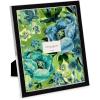 imageLaura Ashley 5x7 White Enamel Picture Frame Gold Metal Edge with Easel for Countertop Counterspace Tabletop Display Bookshelf Desk Wall Dcor Photo GalleryBlack W Silver