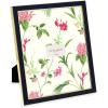 imageLaura Ashley 5x7 White Enamel Picture Frame Gold Metal Edge with Easel for Countertop Counterspace Tabletop Display Bookshelf Desk Wall Dcor Photo GalleryBlack W Gold