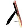 imageLaura Ashley 5x7 White Enamel Picture Frame Gold Metal Edge with Easel for Countertop Counterspace Tabletop Display Bookshelf Desk Wall Dcor Photo GalleryRed W Gold