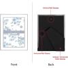 imageLaura Ashley 5x7 White Enamel Picture Frame Gold Metal Edge with Easel for Countertop Counterspace Tabletop Display Bookshelf Desk Wall Dcor Photo GalleryWhite W Silver