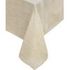 imageLaura Ashley Arabesque Luxurious Shimmery Fabric Tablecloth for Formal Dining Holiday Wedding or Party 60quot x 84quot GoldGold