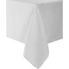 imageLaura Ashley Arabesque Luxurious Shimmery Fabric Tablecloth for Formal Dining Holiday Wedding or Party 60quot x 84quot GoldWhite