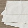 imageLaura Ashley Dothan Luxury Linen Blend Tablecloth for Formal Dining Holiday Wedding or Party 60quot x 84quot Taupe19 x 13 Set of 4 Rectangular Placemats