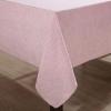 imageLaura Ashley Harper Luxuriously Smooth Fabric Tablecloth for Formal or Casual Dining Holiday Banquet Wedding or Party 60quot x 102quot IvoryBlush
