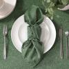imageLaura Ashley Harper Luxuriously Smooth Fabric Tablecloth for Formal or Casual Dining Holiday Banquet Wedding or Party 60quot x 102quot IvoryGreen