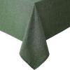 imageLaura Ashley Harper Luxuriously Smooth Fabric Tablecloth for Formal or Casual Dining Holiday Banquet Wedding or Party 60quot x 102quot IvoryGreen