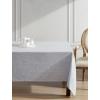 imageLaura Ashley Harper Luxuriously Smooth Fabric Tablecloth for Formal or Casual Dining Holiday Banquet Wedding or Party 60quot x 102quot IvoryGrey