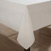 imageLaura Ashley Harper Luxuriously Smooth Fabric Tablecloth for Formal or Casual Dining Holiday Banquet Wedding or Party 60quot x 102quot IvoryIvory