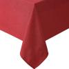 imageLaura Ashley Harper Luxuriously Smooth Fabric Tablecloth for Formal or Casual Dining Holiday Banquet Wedding or Party 60quot x 102quot IvoryRed