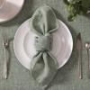 imageLaura Ashley Harper Luxuriously Smooth Fabric Tablecloth for Formal or Casual Dining Holiday Banquet Wedding or Party 60quot x 102quot IvorySage