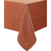 imageLaura Ashley Harper Luxuriously Smooth Fabric Tablecloth for Formal or Casual Dining Holiday Banquet Wedding or Party 60quot x 102quot IvorySpice