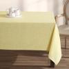 imageLaura Ashley Harper Luxuriously Smooth Fabric Tablecloth for Formal or Casual Dining Holiday Banquet Wedding or Party 60quot x 102quot IvoryYellow