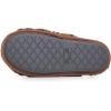 imageLaura Ashley Ladies All Over Plush WMemory Foam SlippersBrown