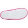 imageLaura Ashley Ladies All Over Plush WMemory Foam SlippersFuschia Pink