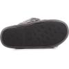 imageLaura Ashley Ladies Animal Leopard Plush Cross Band Slippers With Memory Foam InsoleGrey