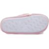 imageLaura Ashley Ladies Animal Leopard Plush Cross Band Slippers With Memory Foam InsolePink Plaid