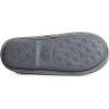 imageLaura Ashley Womens Memory Foam Slip On Terry Cloth Clog Slippers Ladies Fuzzy Rubber Bottom Fur Bedroom House ShoesBasic Grey