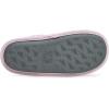 imageLaura Ashley Womens Memory Foam Slip On Terry Cloth Clog Slippers Ladies Fuzzy Rubber Bottom Fur Bedroom House ShoesPink Quartz