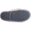 imageLaura Ashley Womens Plush Memory Foam Wide Collar Fleece Spa Scuff Slippers Fuzzy Warm Faux Fur Slip On House Shoes SlipperChalk Pink