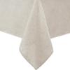 imageLaura Ashley Dothan Luxury Linen Blend Tablecloth for Formal Dining Holiday Wedding or Party 60quot x 84quot Taupe120 x 60 Rectangular Tablecloth