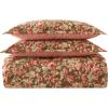 imageLaura Ashley  FullQueen Comforter Set Soft Cotton Bedding with Matching Shams Floral Home Decor OekoTex Certified Bloomsbury Brown FullQueenBloomsbury Brown