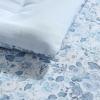 imageLaura Ashley  FullQueen Comforter Set Soft Cotton Bedding with Matching Shams Floral Home Decor OekoTex Certified Bloomsbury Brown FullQueenQuartet Blue