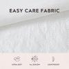 imageLaura Ashley  Queen Comforter Reversible Bedding Set with Matching Shams Ruffled Home Decor Dorm Room Essentials Eyelet Ruffle White QueenEyelet Ruffle White