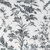 imageLaura Ashley  Queen Comforter Set Reversible Cotton Bedding Includes Matching Shams with Bonus Euro Shams ampamp Throw Pillows Amberley BlackWhite QueenAmberley BlackWhite