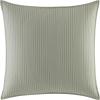 imageLaura Ashley  Queen Comforter Set Reversible Cotton Bedding Includes Matching Shams with Bonus Euro Shams ampamp Throw Pillows Amberley BlackWhite QueenGreen