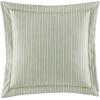 imageLaura Ashley  Queen Comforter Set Reversible Cotton Bedding Includes Matching Shams with Bonus Euro Shams ampamp Throw Pillows Amberley BlackWhite QueenGreen