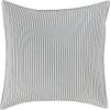 imageLaura Ashley  Queen Comforter Set Reversible Cotton Bedding Includes Matching Shams with Bonus Euro Shams ampamp Throw Pillows Amberley BlackWhite QueenAmberley BlackWhite
