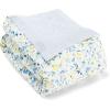 imageLaura Ashley Comforter Soft Reversible Bedding Set Includes Matching Bonus Euro Shams ampamp Throw Pillows Queen Nora BlueYellowGreenWhiteKing