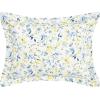 imageLaura Ashley Comforter Soft Reversible Bedding Set Includes Matching Bonus Euro Shams ampamp Throw Pillows Queen Nora BlueYellowGreenWhiteKing