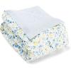 imageLaura Ashley Comforter Soft Reversible Bedding Set Includes Matching Bonus Euro Shams ampamp Throw Pillows Queen Nora BlueYellowGreenWhiteQueen