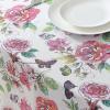 imageLaura Ashley Decorative Tablecloth Wrinkle and Stain Resistant Spillproof Water Repellent Easy Care Washable Polyester Fabric for Dining Kitchen Holiday and Party 60quot x 84quot Apple BlossomRadley