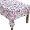 imageLaura Ashley Decorative Tablecloth Wrinkle and Stain Resistant Spillproof Water Repellent Easy Care Washable Polyester Fabric for Dining Kitchen Holiday and Party 60quot x 84quot Apple BlossomRadley