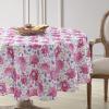 imageLaura Ashley Decorative Tablecloth Wrinkle and Stain Resistant Spillproof Water Repellent Easy Care Washable Polyester Fabric for Dining Kitchen Holiday and Party 60quot x 84quot Apple BlossomSansa