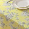 imageLaura Ashley Decorative Tablecloth Wrinkle and Stain Resistant Spillproof Water Repellent Easy Care Washable Polyester Fabric for Dining Kitchen Holiday and Party 60quot x 84quot Apple BlossomApple Blossom