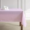 imageLaura Ashley Decorative Tablecloth Wrinkle and Stain Resistant Spillproof Water Repellent Easy Care Washable Polyester Fabric for Dining Kitchen Holiday and Party 60quot x 84quot Apple BlossomBlush