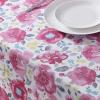 imageLaura Ashley Decorative Tablecloth Wrinkle and Stain Resistant Spillproof Water Repellent Easy Care Washable Polyester Fabric for Dining Kitchen Holiday and Party 60quot x 84quot Apple BlossomSansa