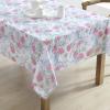 imageLaura Ashley Decorative Tablecloth Wrinkle and Stain Resistant Spillproof Water Repellent Easy Care Washable Polyester Fabric for Dining Kitchen Holiday and Party 60quot x 84quot Apple BlossomCosmos