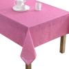 imageLaura Ashley Decorative Tablecloth Wrinkle and Stain Resistant Spillproof Water Repellent Easy Care Washable Polyester Fabric for Dining Kitchen Holiday and Party 60quot x 84quot Apple BlossomMagenta