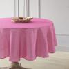 imageLaura Ashley Decorative Tablecloth Wrinkle and Stain Resistant Spillproof Water Repellent Easy Care Washable Polyester Fabric for Dining Kitchen Holiday and Party 60quot x 84quot Apple BlossomMagenta