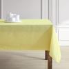 imageLaura Ashley Decorative Tablecloth Wrinkle and Stain Resistant Spillproof Water Repellent Easy Care Washable Polyester Fabric for Dining Kitchen Holiday and Party 60quot x 84quot Apple BlossomYellow