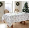 imageLaura Ashley Decorative Tablecloth Wrinkle and Stain Resistant Spillproof Water Repellent Easy Care Washable Polyester Fabric for Dining Kitchen Holiday and Party 60quot x 84quot Apple BlossomTree Trellis